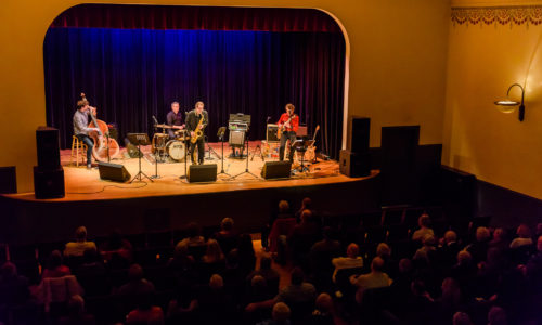 Tom Washatka Quorom at the Thrasher Opera House in Green Lake, WIsconsin. Photo by Graham Washatka - www.grahamimages.net