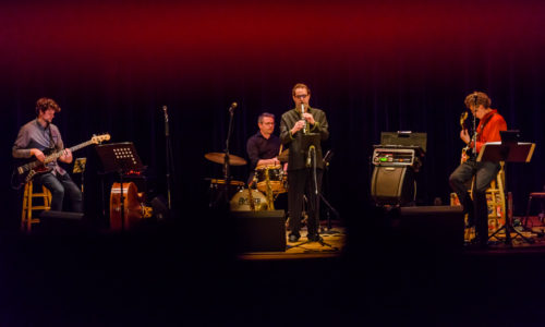 Tom Washatka Quorom at the Thrasher Opera House in Green Lake, WIsconsin. Photo by Graham Washatka - www.grahamimages.net